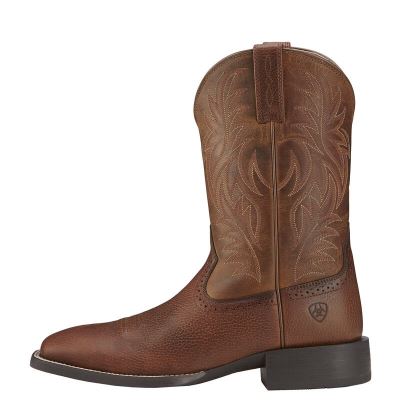 Ariat Western: Sport Wide Square Toe Botas Western Hombre - Cobra (UTXKV3849)